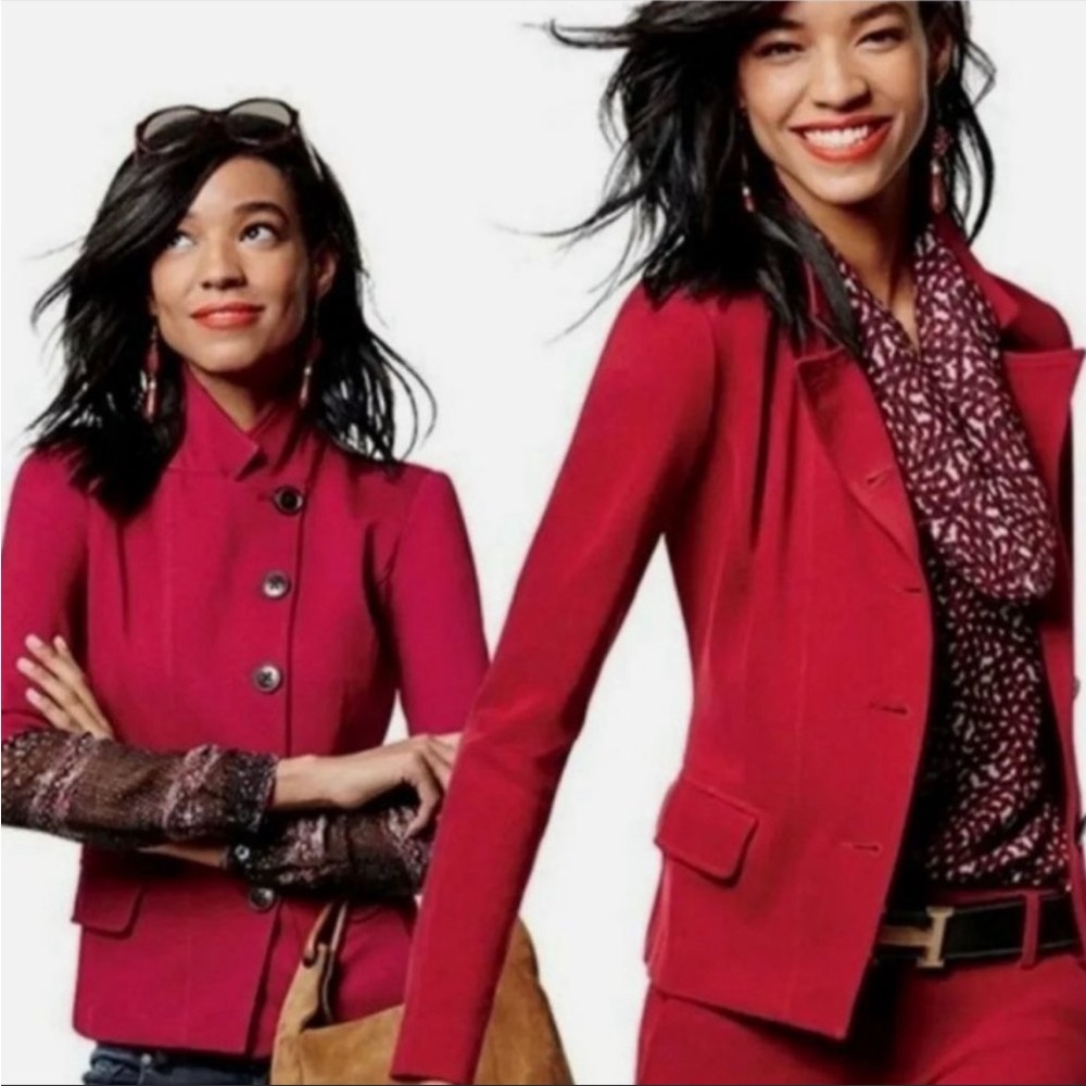 CAbi Side Button Blazer Jacket